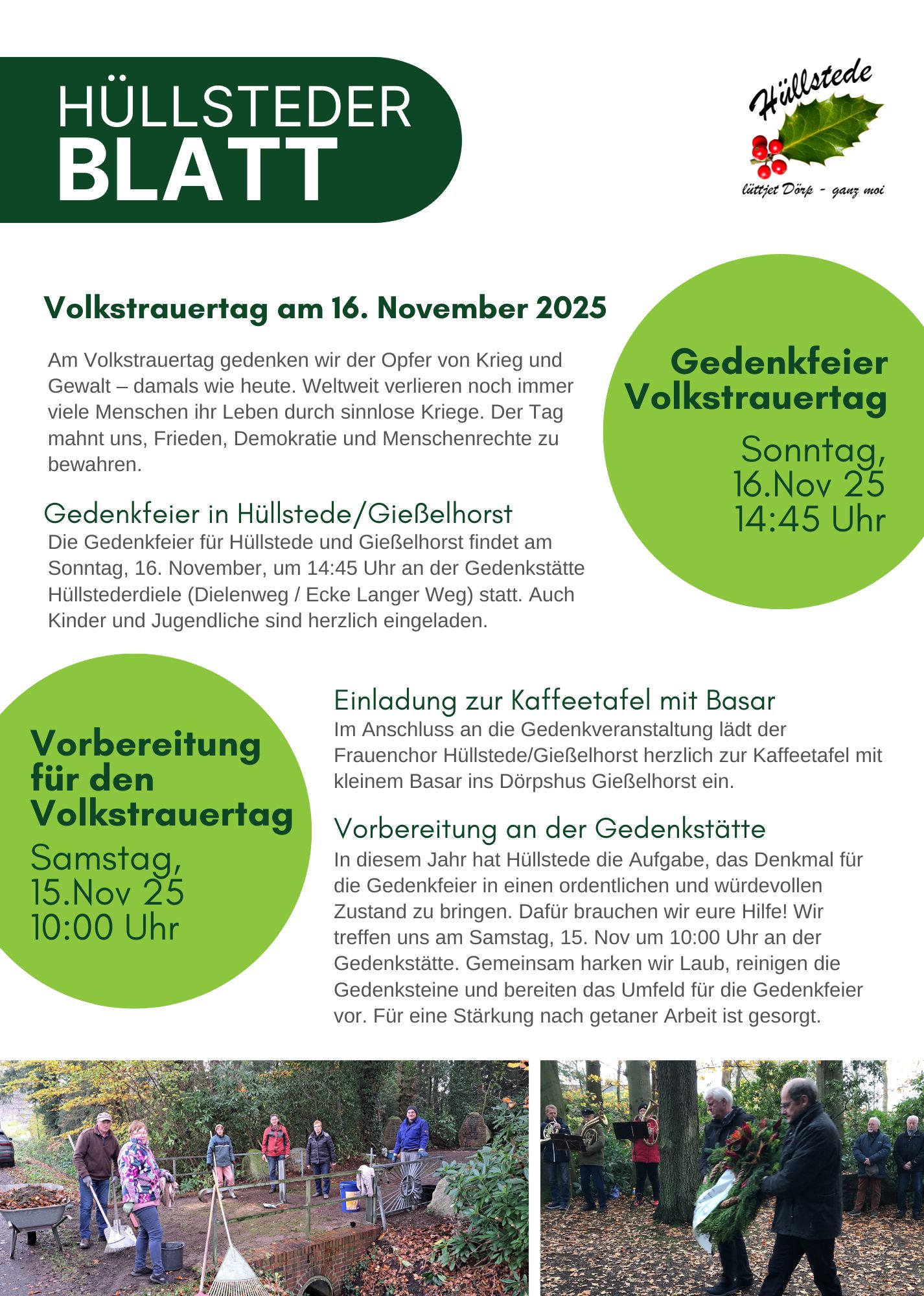 Rundschreiben 2025/06 ( Volkstrauertag )